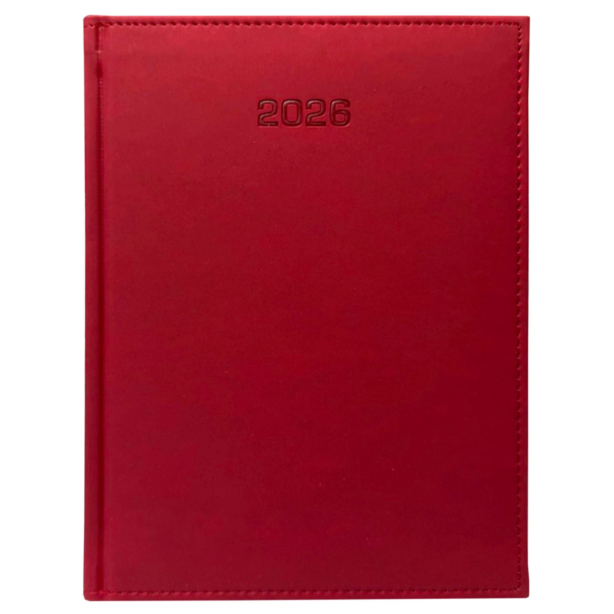 Kalendarz 2026 B5 tygodniowy CZERWONY MALINOWY WELUR f5e1472e6cd9d95dc566c917881a9ba2