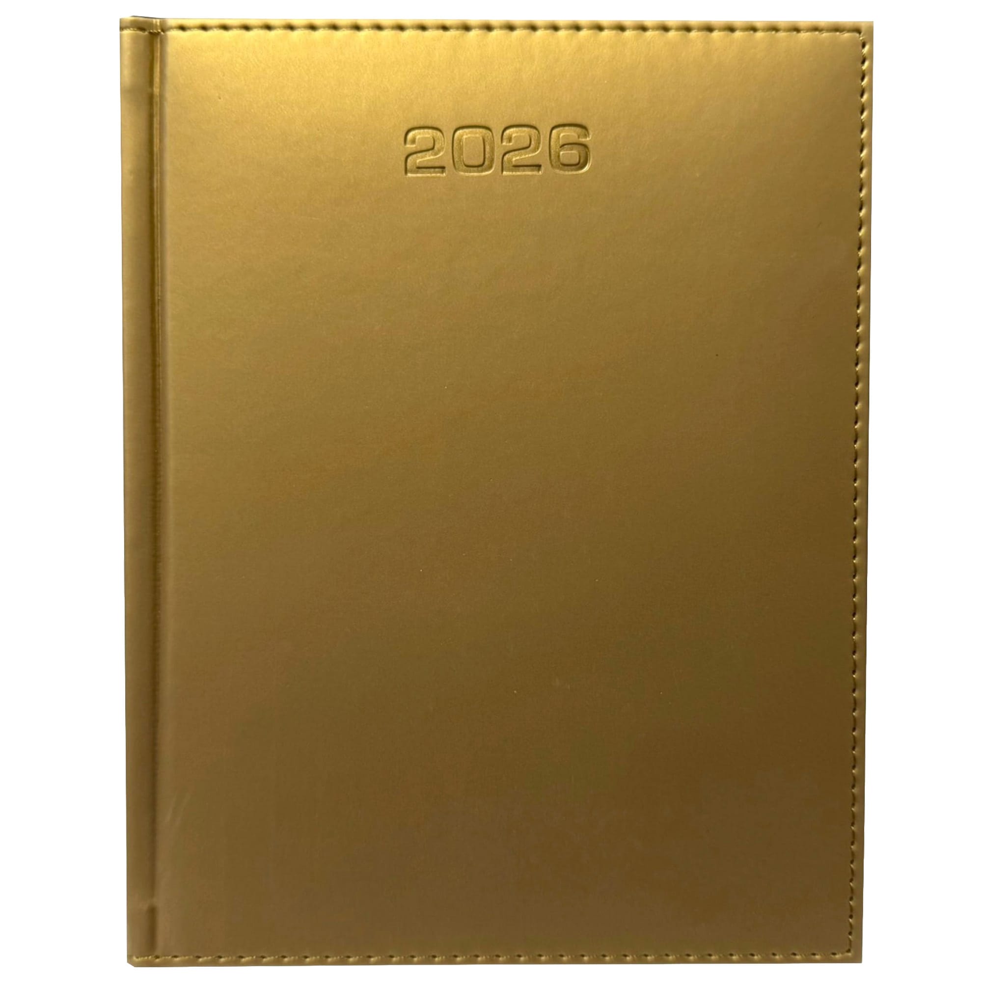 Kalendarz 2026 A4 tygodniowy MATOWE ZŁOTO b02a4ae7de55437dc81143edfcd5742d