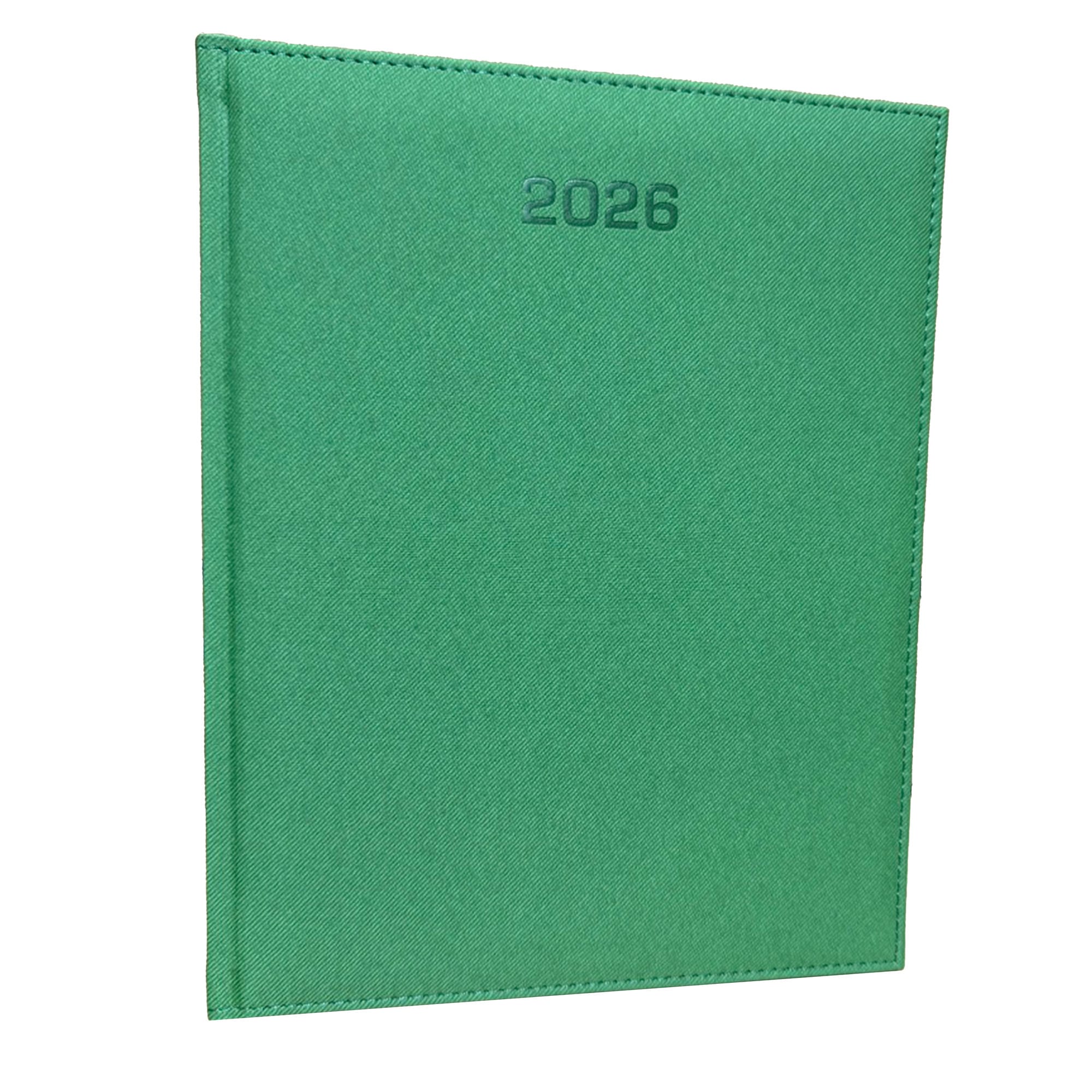 Kalendarz 2026 B5 dzienny sobota niedziela razem DENIM JEANS ZIELONY 69db79542c586a15a71ea8517b442a3f