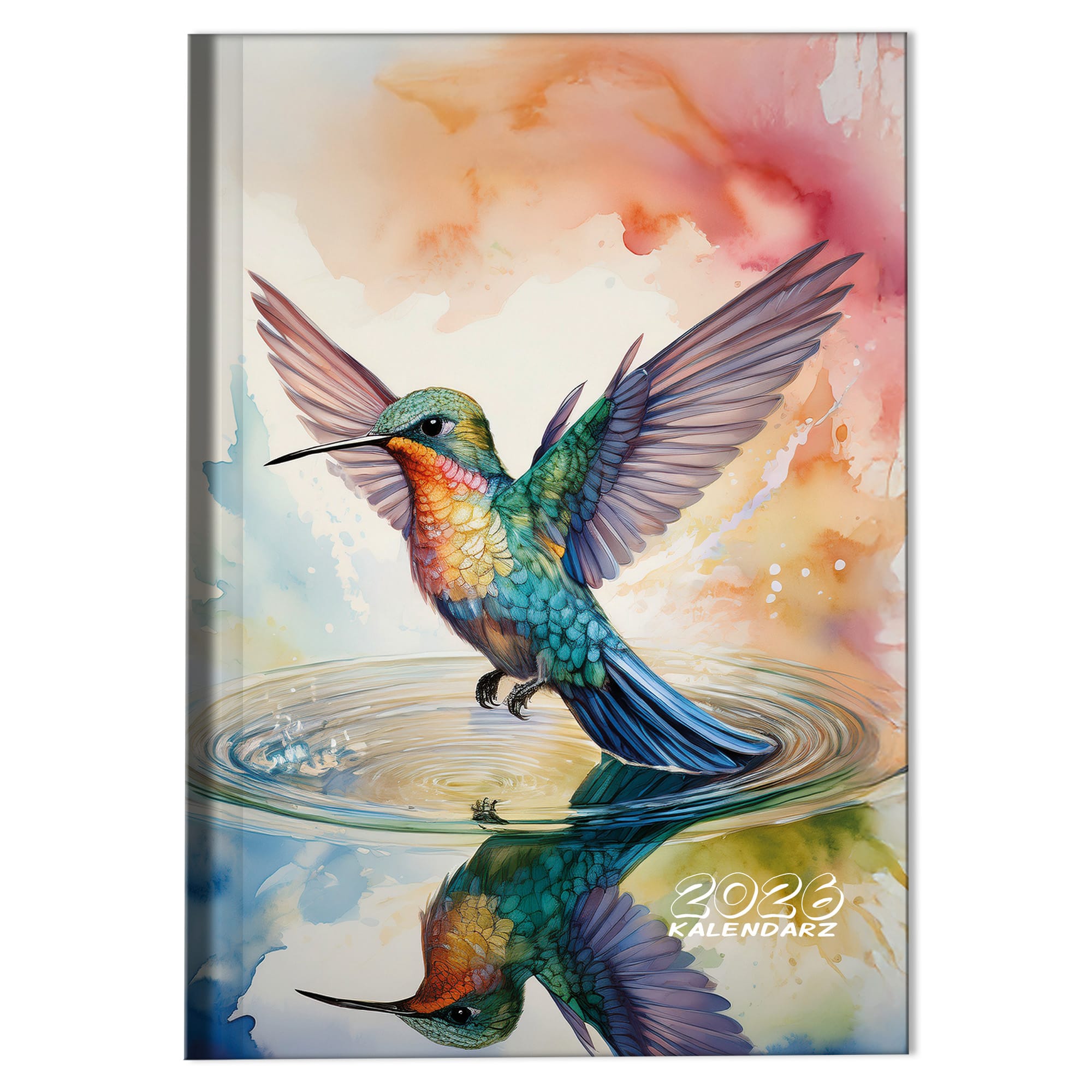 Kalendarz 2026 książkowy dzienny A5 sobota niedziela osobno soft touch KOLIBER 73cd4552393f63aa91b6d8cc5ae85912