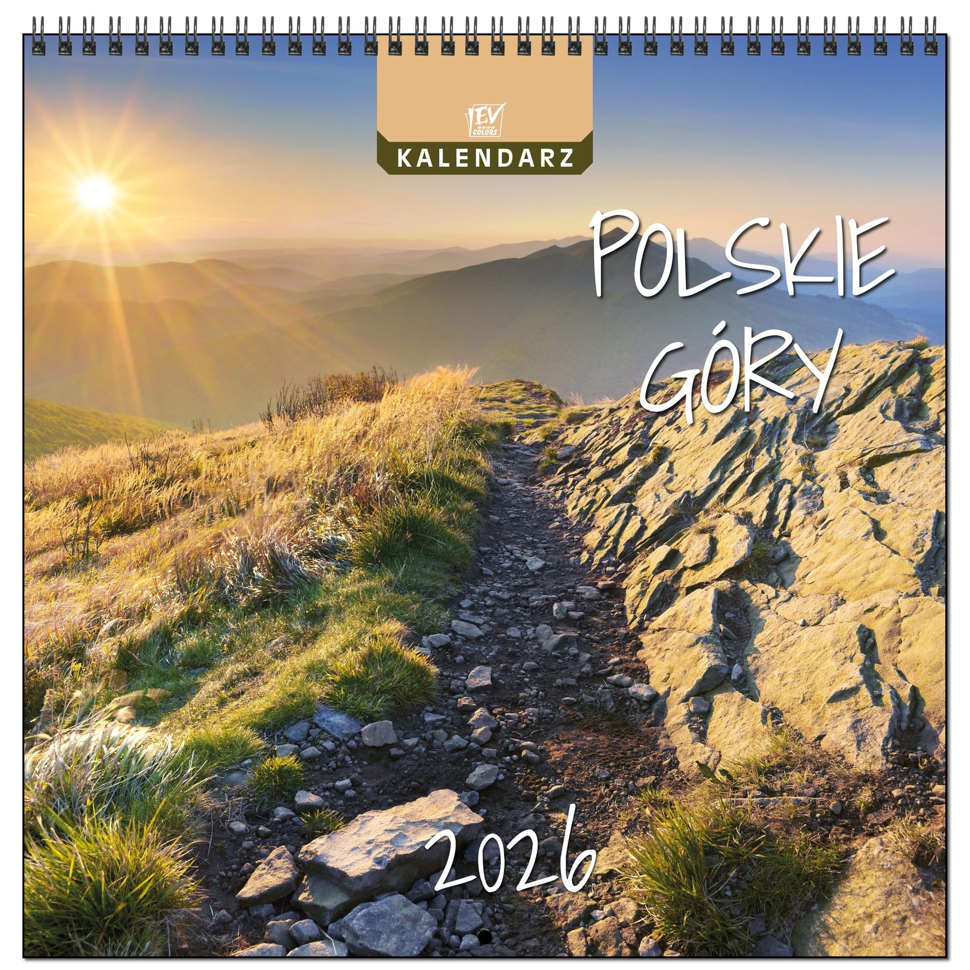 Kalendarz 2026 ścienny duży 30 x 60 cm 13 planszowy POLSKIE GÓRY cdf8830c18a6c0feb9233896ee59b9fc