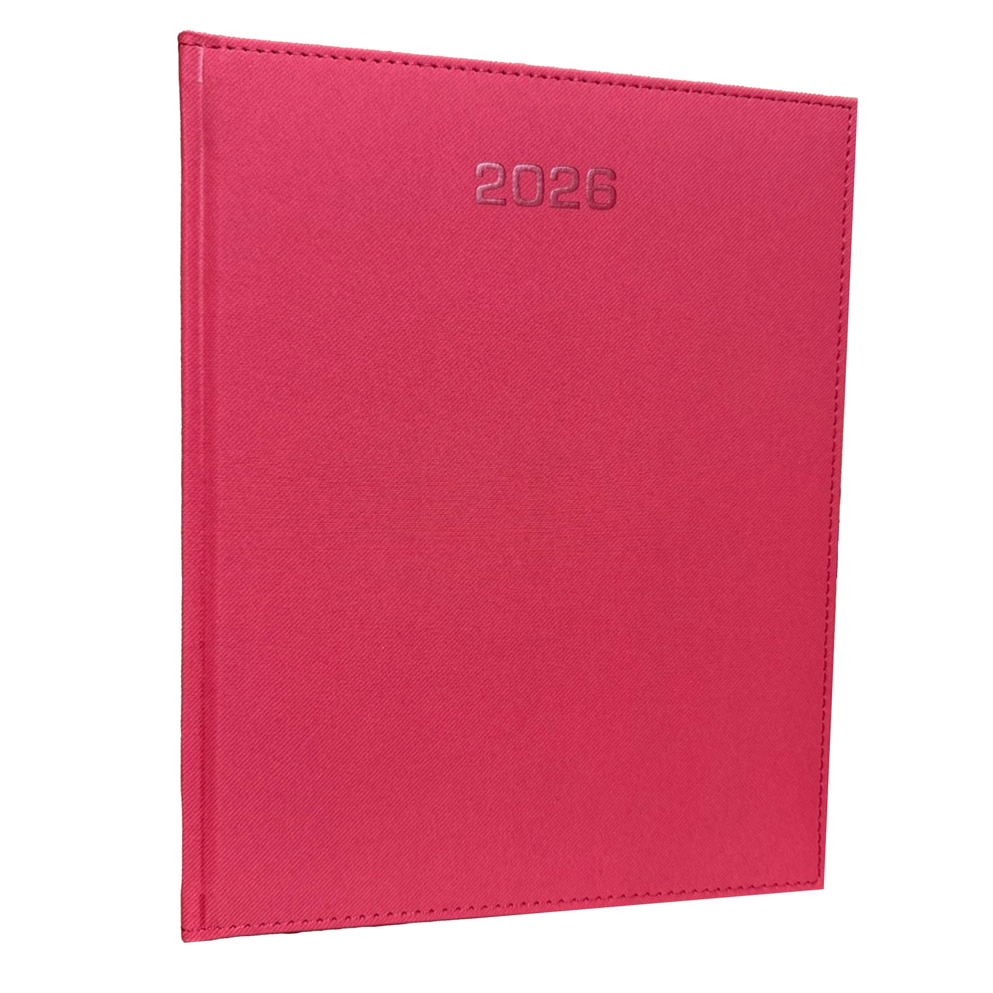 Kalendarz 2026 A4 tygodniowy DENIM JEANS CZERWONY b4d2683285cca5eb7345371515f6a301