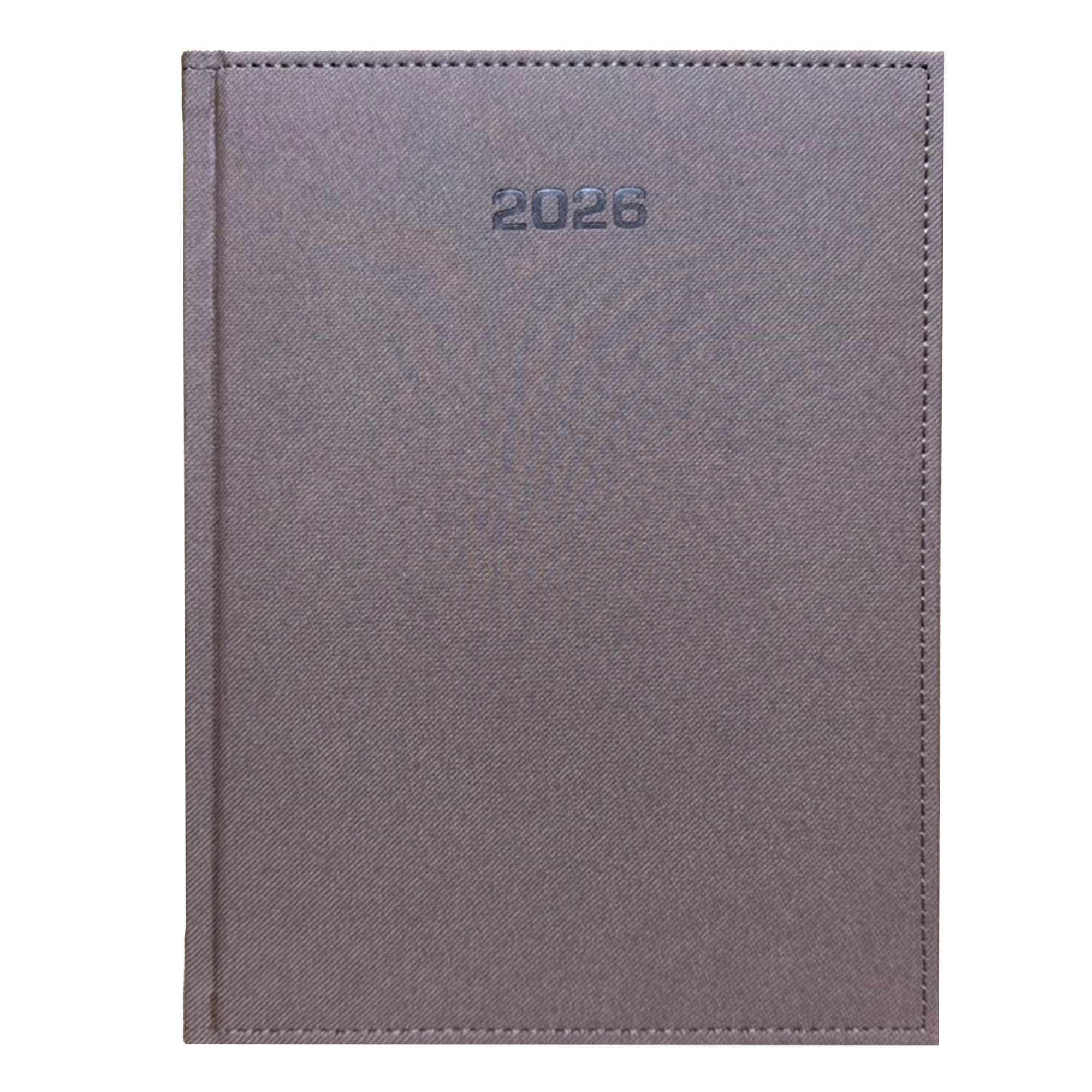 Kalendarz 2026 B5 dzienny sobota niedziela razem DENIM JEANS BRĄZ 076bc321f8c876039c05d4618dc66f21