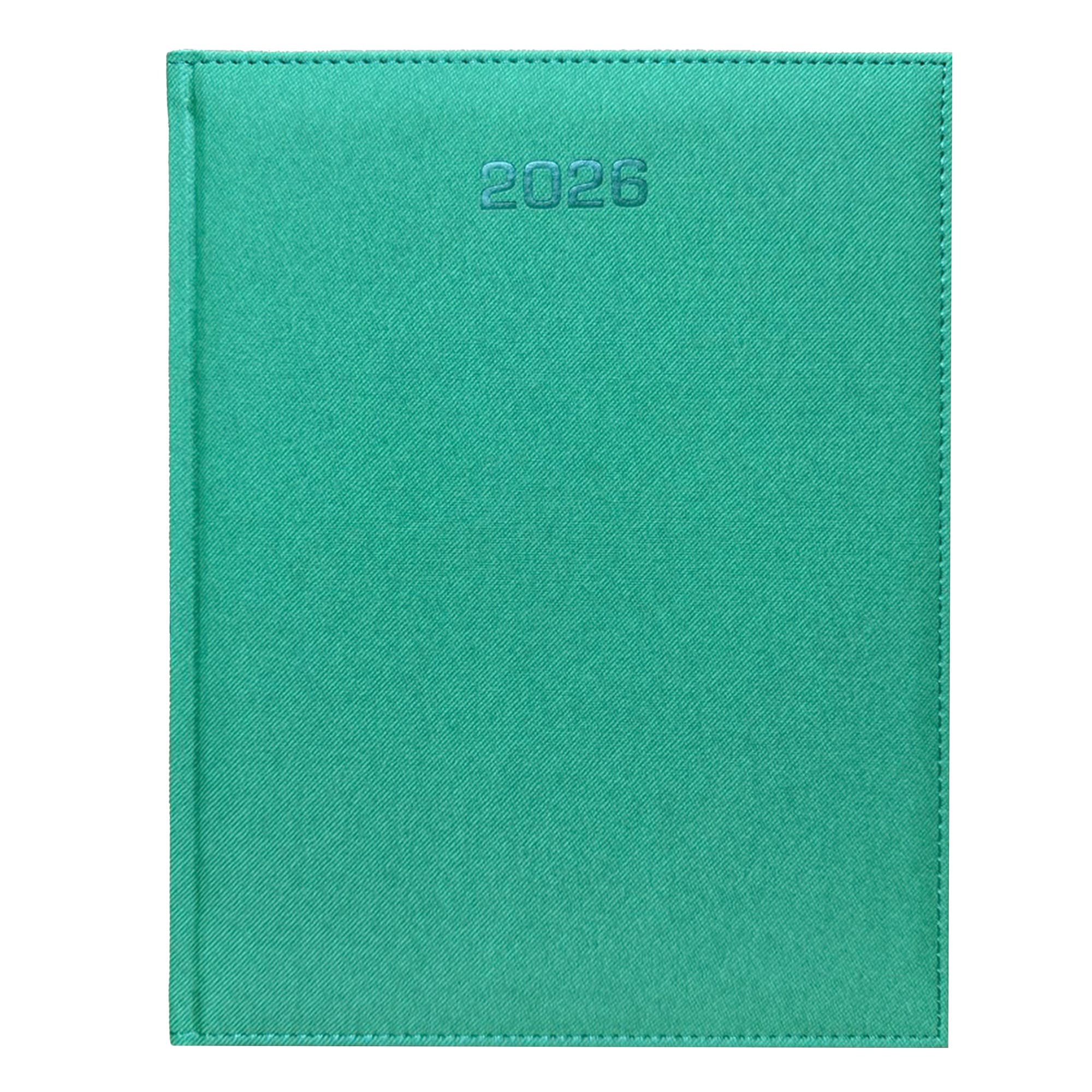 Kalendarz 2026 B5 dzienny sobota niedziela razem DENIM JEANS ZIELONY 8264b2a372bd5ad454ebeac75f46bcc7