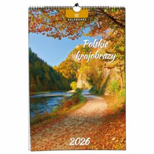 Kalendarz 2026 ścienny B3 33 x 48 cm 7 planszowy POLSKIE KRAJOBRAZY 92d81dc00e5cc25c76939bdf1d7bb1a4
