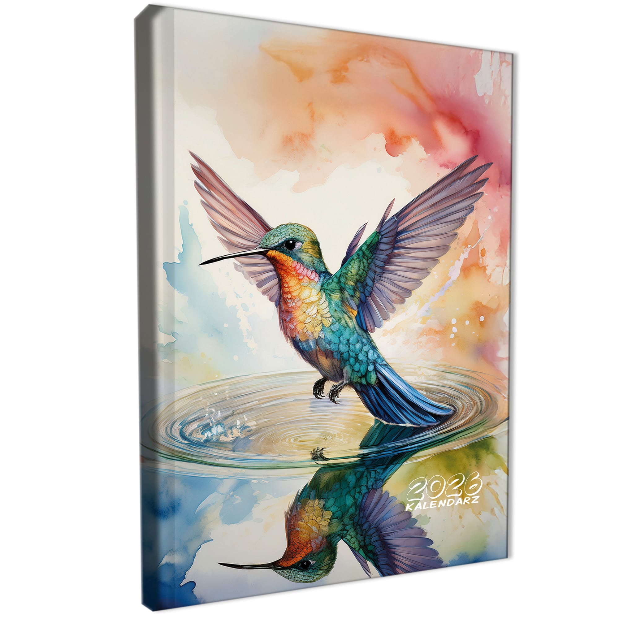 Kalendarz 2026 książkowy dzienny A5 sobota niedziela osobno soft touch KOLIBER 13b26f2764d991187b0ebdc5edafaafc