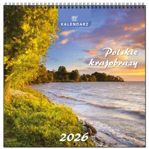 Kalendarz 2026 ścienny duży 30 x 60 cm 13 planszowy POLSKIE KRAJOBRAZY baeb40f55fe62710f94777cb50f7db57