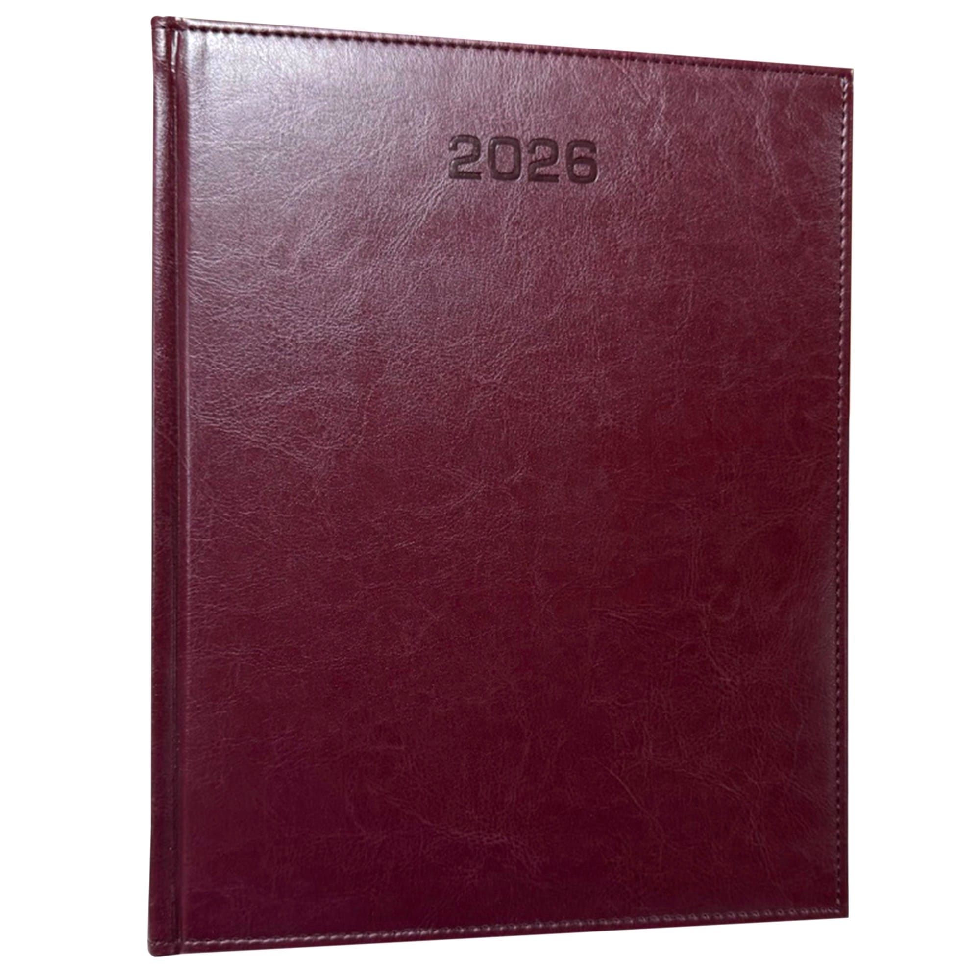 Kalendarz 2026 A4 tygodniowy BORDOWY BURGUND 7aef94d15f72bec06406b0965c8b2d5c