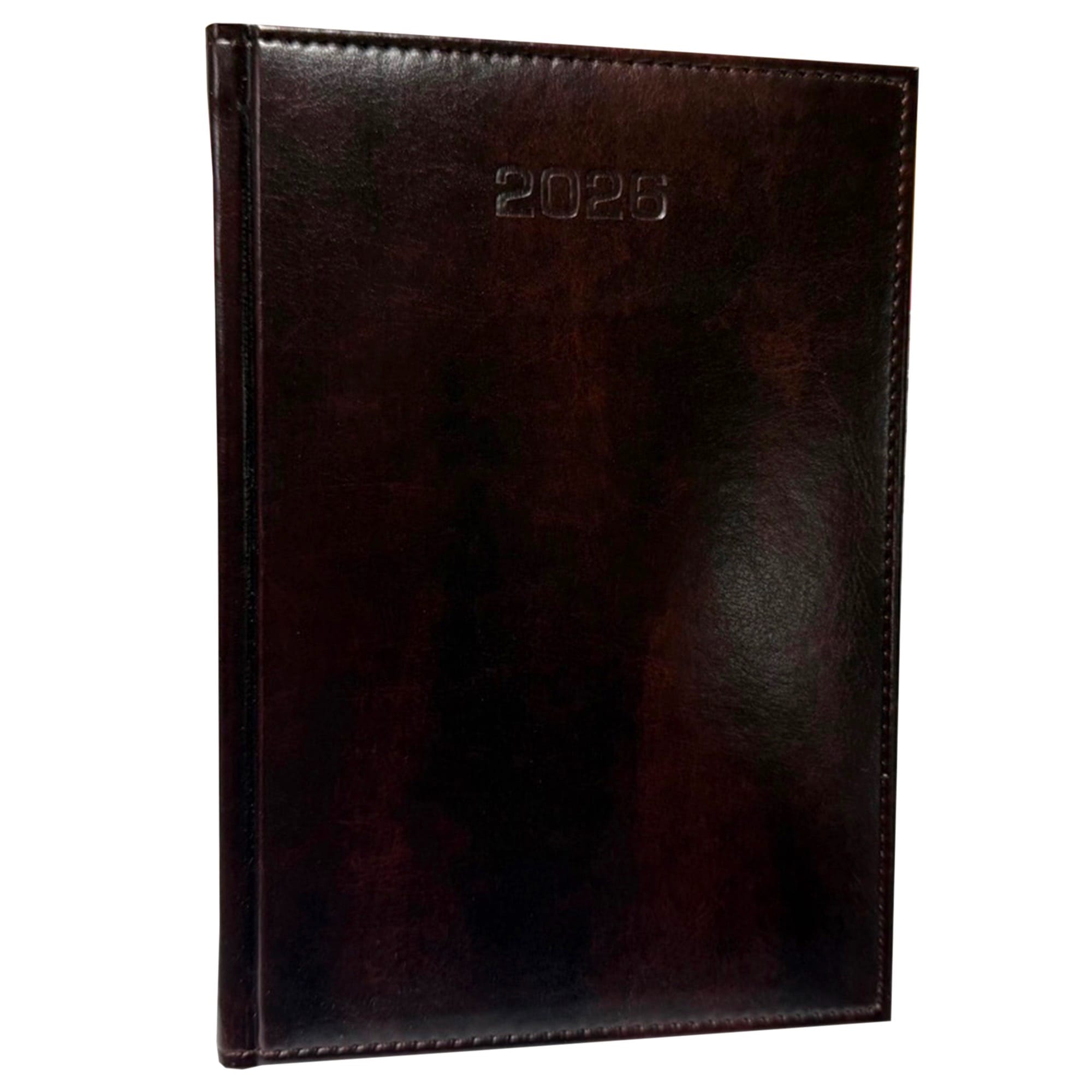 Kalendarz 2026 A5 dzienny sobota niedziela osobno CZEKOLADOWO BRĄZOWY e478bacd5e6d509c71e99b986e16e756