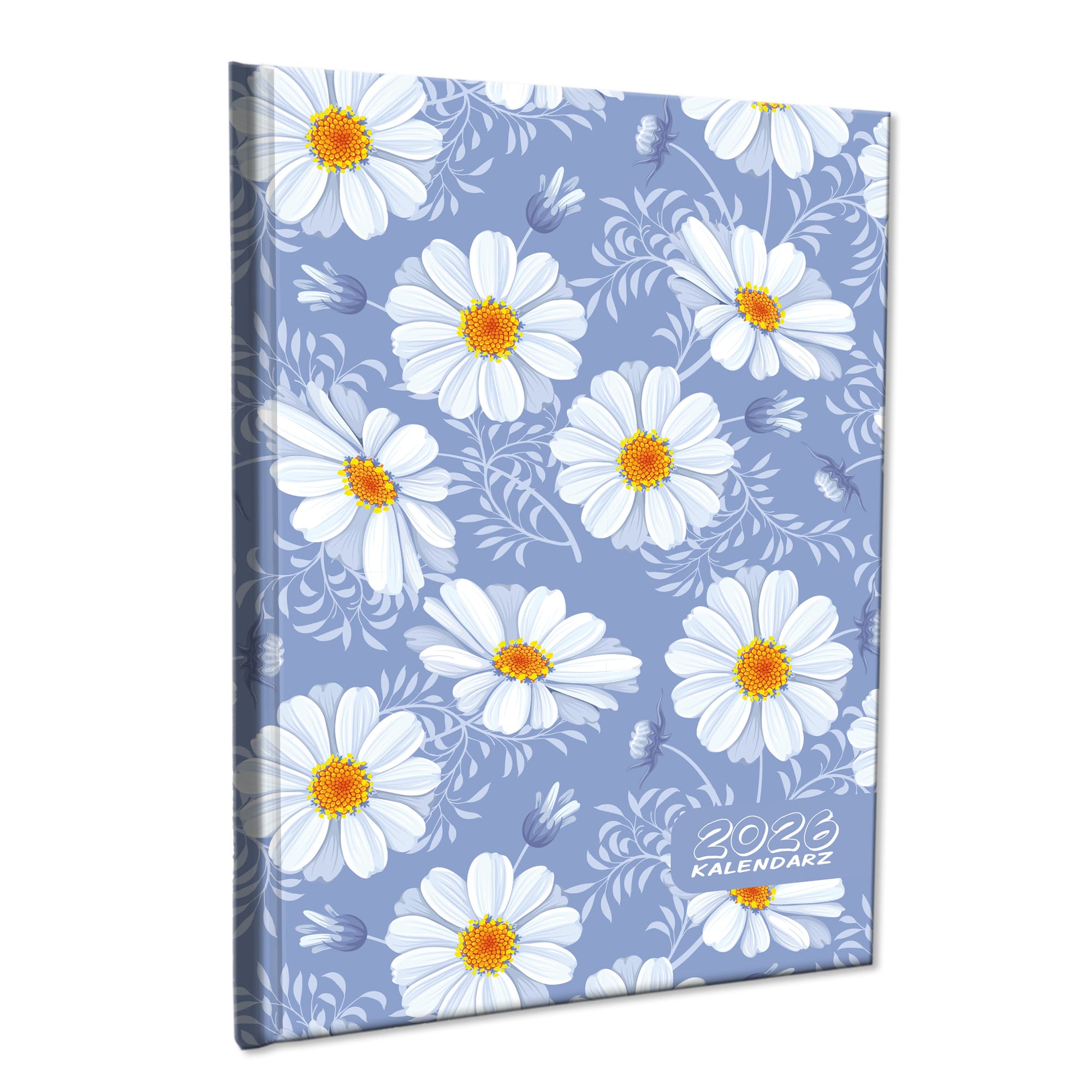 Kalendarz 2026 książkowy tygodniowy A5 notatka soft touch STOKROTKI RETRO fe10eed8c2ce6ad09ca384e9d2278f6f