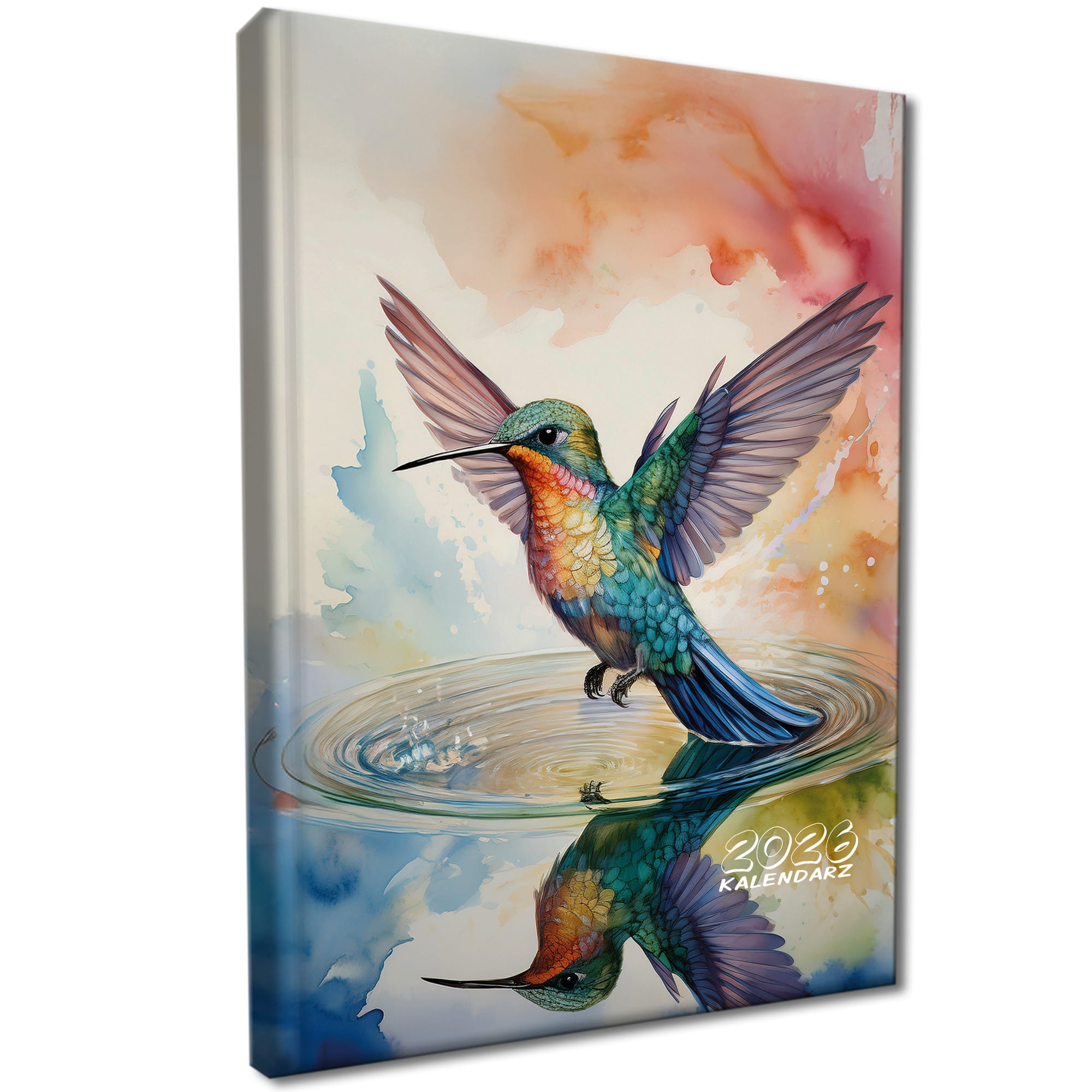 Kalendarz 2026 A5 tygodniowy Rozkładówka Soft Touch KOLIBER cc307e8fcf2e68af6c315161042798ba