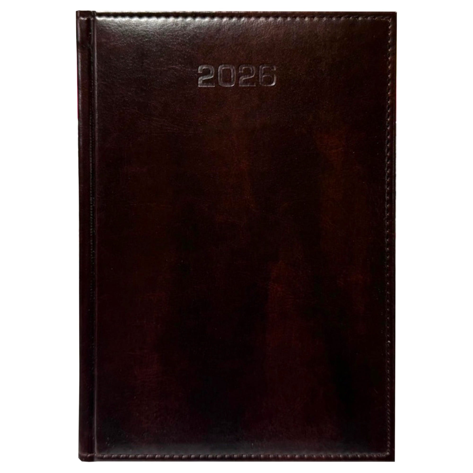 Kalendarz 2026 A5 dzienny sobota niedziela osobno CZEKOLADOWO BRĄZOWY d289c7e29aea1c198d7c2873f70af09b